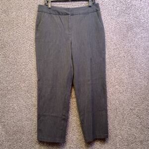 Talbots Petites Gray Pants size 12 Stretch